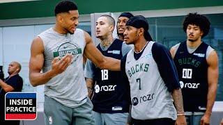 Exclusive Look Inside The Milwaukee Bucks Practice