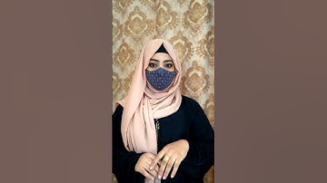Hijab Tutorial  | Full Coverage Hijab | Iqra Farhan  | #hijabstyle #hijab #fashion