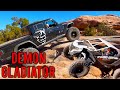Jeep safari demon gladiator in moab vs maverick r