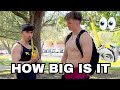 Interviewing college students on their size  streetinterview