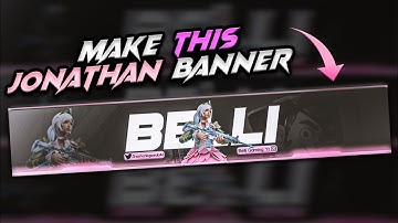 How To Make Banner Like Jonathan Gaming in Mobile | How To Make Gaming Banner || Deadly Bros 🇮🇳