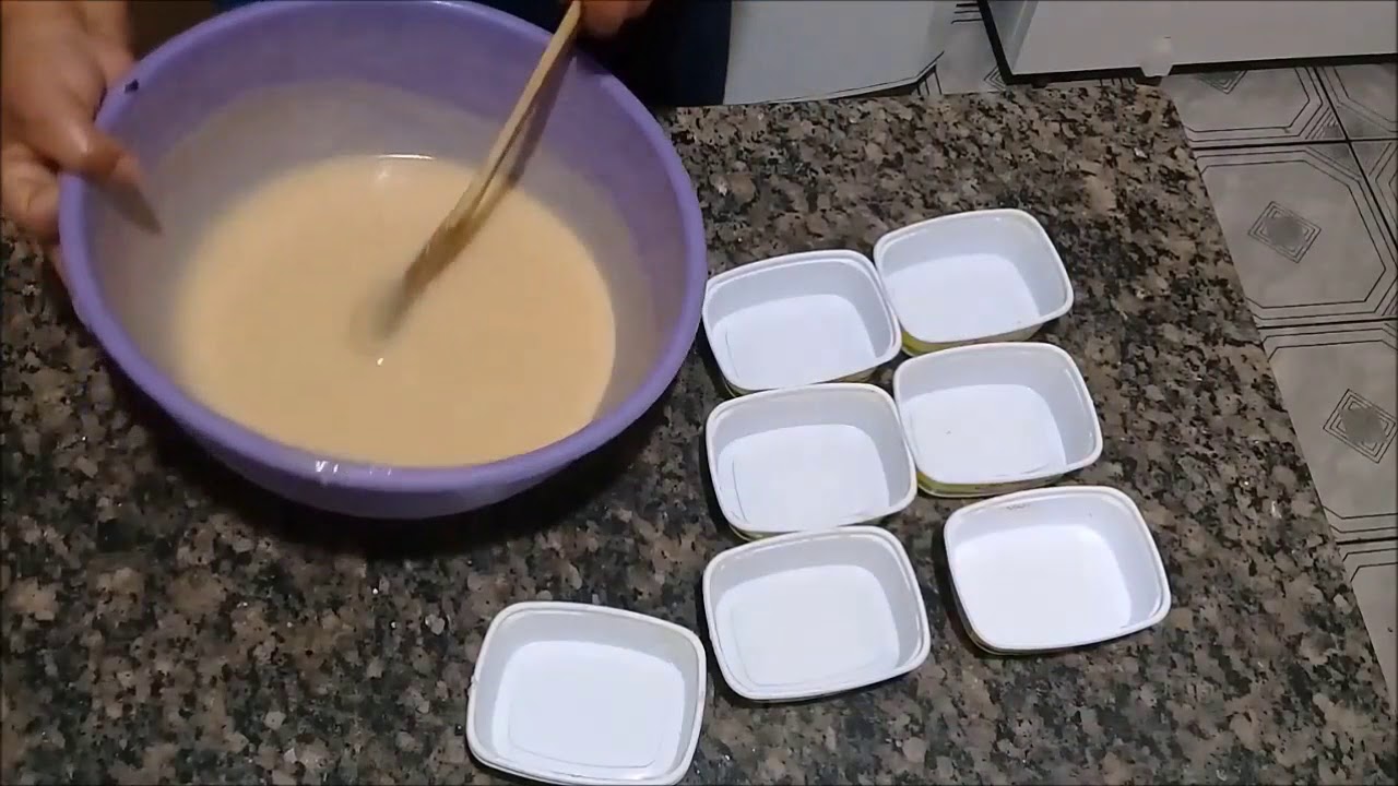 Sabão caseiro com 1 litro de óleo