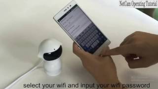 Netcam software to robot p2p wifi ip camera screenshot 4