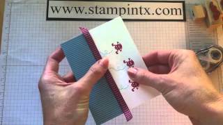All Occasion Happy Birthday Card - FREE ribbon for September 2012