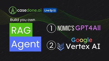 Build RAG Agent with Nomic GPT4All and Google Vertex AI-Beginner
