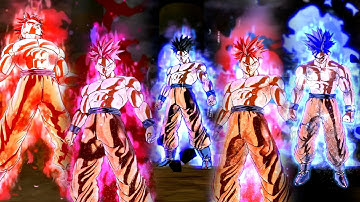 Cac All DBZ Kakarot Auras New Transformations SSJ-SK-SSJ2-3-4-LB4-G-B-BK-BE-LSSJ-R-UI-MUI - DBXV2🔥🔥🔥