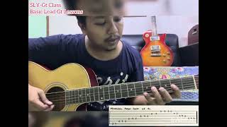 Moveable major scale of G - Basic Lead Guitar Lesson
