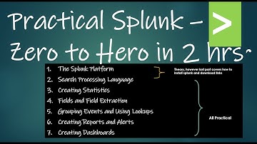 Practical #Splunk - Zero to Hero #cybersecnerd