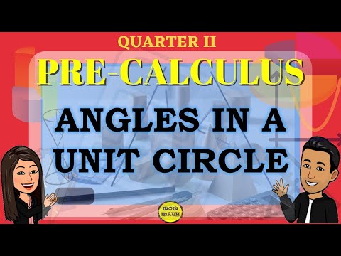 ANGLES IN A UNIT CIRCLE || PRE-CALCULUS