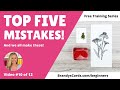 Top 5 Stamping Mistakes & Easy Ways To Fix Them