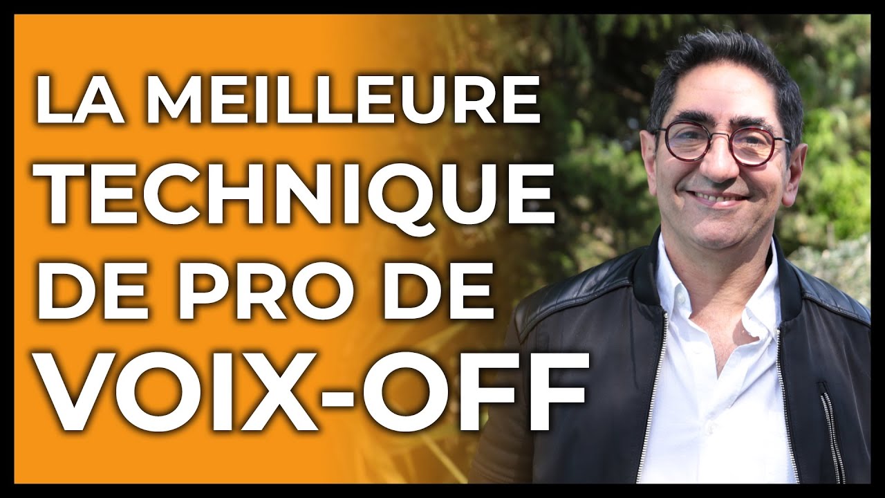 La technique la plus puissante pour interpréter et lire un texte en voix-off