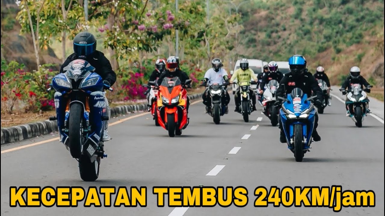 YAMAHA R6 AKANG MV MENGGILA DI JALAN MANDALIKA‼️LURUSANYA GAK ABIS ABIS