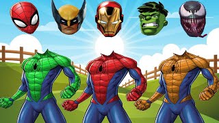 Avengers Superhero Story, Marvel's Spider-Man 2, Hulk, Iron Man, Captain America, Venom