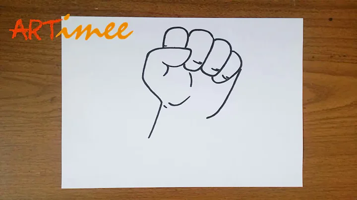 Easy step to Draw a Fist