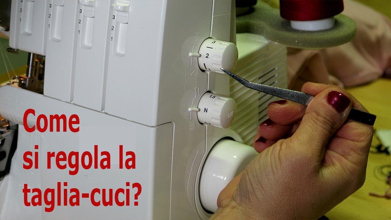 Come si regola  la taglia e cuci?