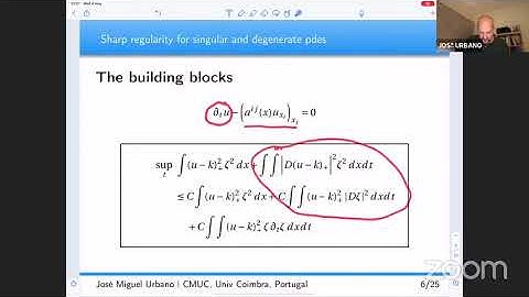 33º CBM - Sharp regularity for singular and degenerate pdes
