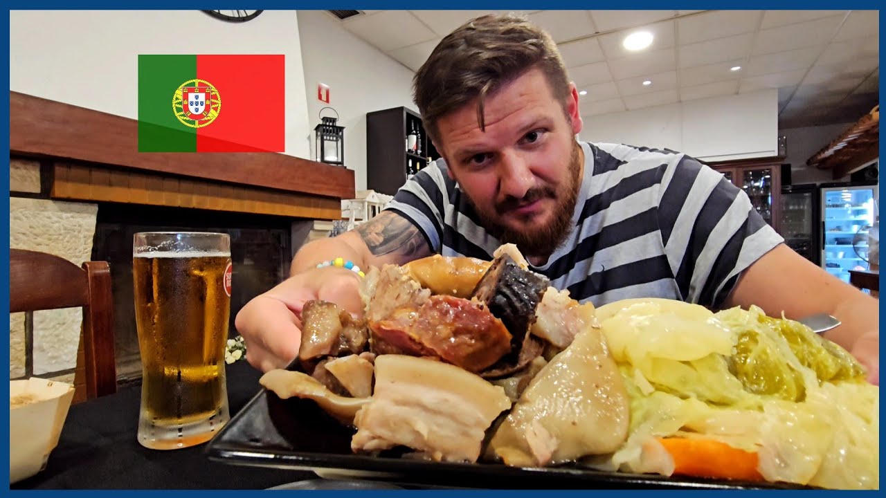 🇵🇹Portuguese Meat Mountain - Cozido à Portuguesa (with Bacalhau as Starter 😂)
