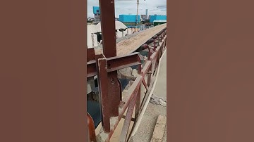 Intermediate unloading device for conveyor belts- Good tools and machinery make work easy