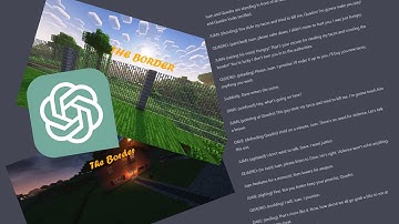 My Minecraft show but its AI GENERATED #ai #chatgpt #minecraft #minecraftanimation