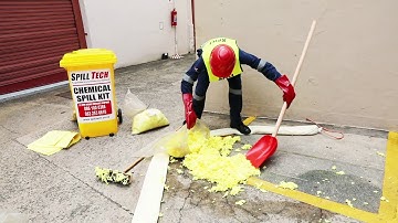 How to use your Spill Tech Chemical Spill Kit