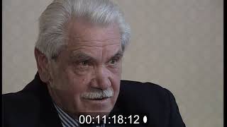 Анатолий Черняев (1921-2017) | Интервью 1997 года.