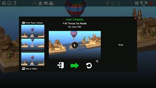 Poly Bridge 2 4-08: Thread the Needle