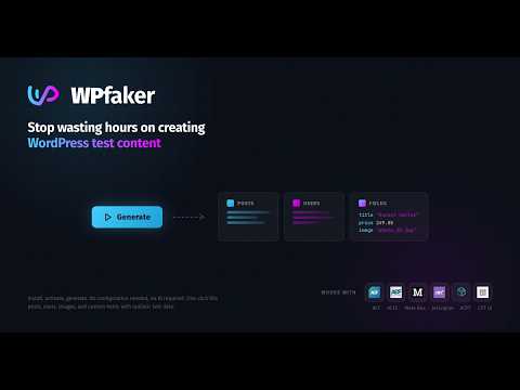 WPfaker Tutorial: Generate Realistic WordPress Test Data in Minutes