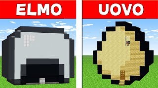 CASA UOVO VS CASA ELMO - Minecraft ITA