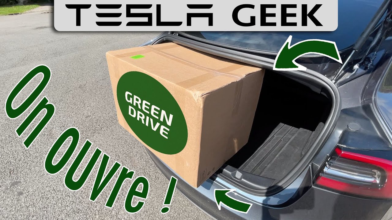 Tapis coffre Tesla Model 3 avant ou arrière - Green Drive