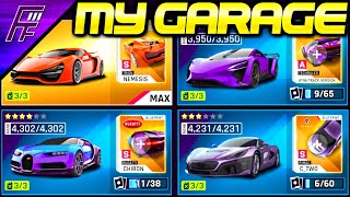 FREE2PLAY PURPLE POWER!! My Asphalt 9 Garage after 1½ years!