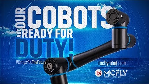Our Cobots are Ready for Duty! 🦾 | MCFLY Robot Technologies #BringsYouTheFuture
