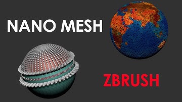 Nano Mesh Options in ZBrush: Your Complete Guide
