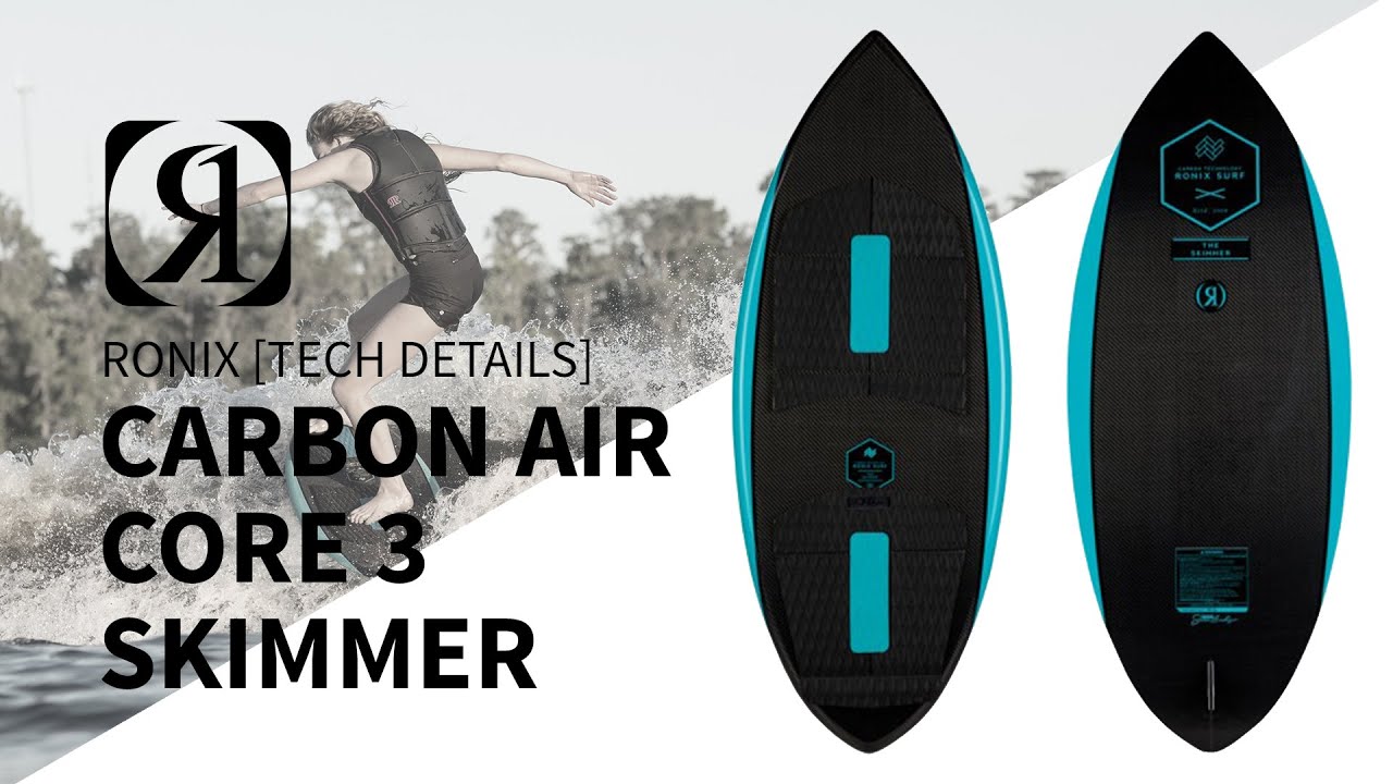 2019 Ronix Womens Carbon Air Core 3 Skimmer Wakesurf Board