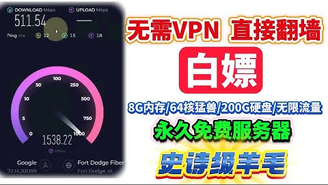 史诗级羊毛！永久免费服务器太夸张了：8G内存・64核猛兽・200G硬盘・无限流量｜无需VPN直接上网！完整RDP权限人人可领！完美解锁chatgpt,流媒体奈飞！防失联必备