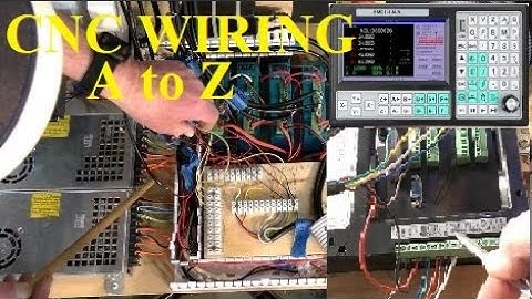 The simple A to Z of CNC wiring and SMC5-5-N-N Offline Motion Controller