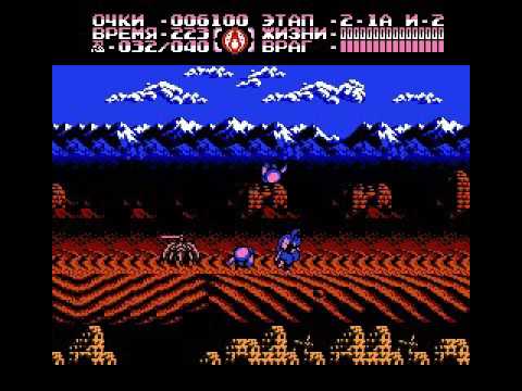 Ninja Gaiden III - The Ancient Ship of Doom (Rus) прохождение с комментариями
