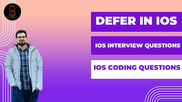 iOS Coding  Questions  || Defer in iOS || ios interview  questions