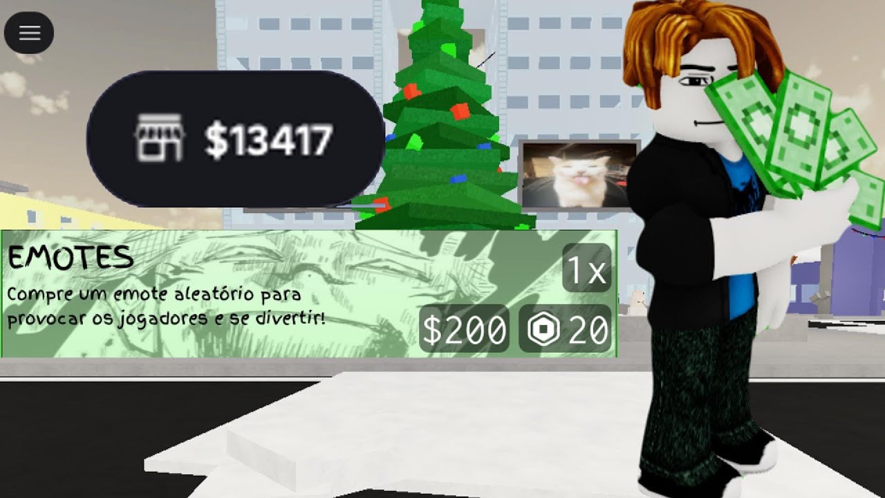 GASTANDO 10 MIL em emotes no jujutsu shenanigans 