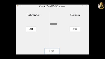How to Create a Temperature Converter in C#