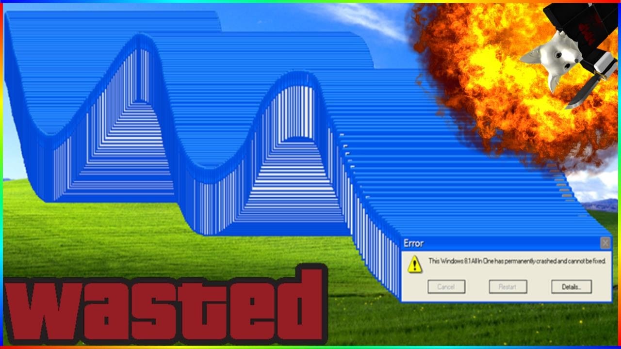 Oh Nu The Pc Is Done For Roblox Windows Error Simulator Youtube - microsoft windows roblox