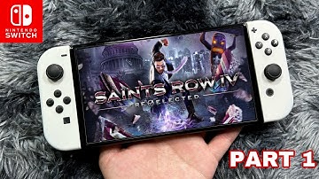 Saints Row IV Re Elected on Nintendo Switch OLED Gameplay