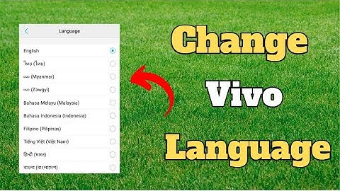 How to change language in Vivo Phone | Change Vivo Language