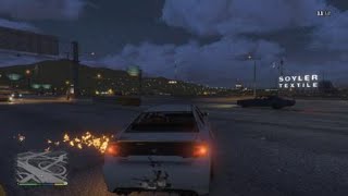 Surviving a point-blank explosion in Gta 5