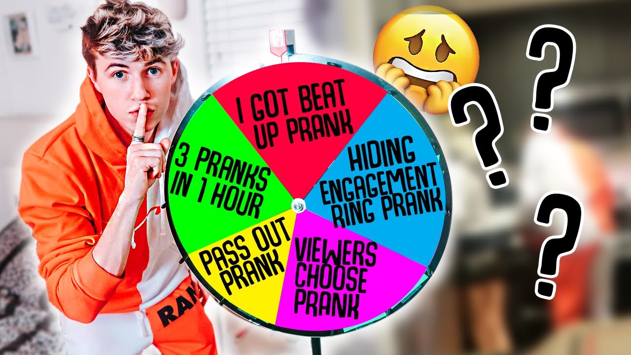 MYSTERY WHEEL Chooses PRANK ON FIANCE!