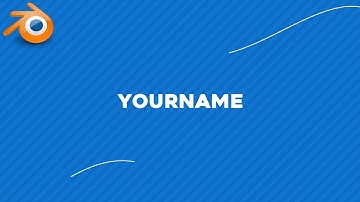 FREE 60FPS 2D Intro Template # 325 ¦ Blender Template