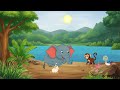 ਨਦੀ ਕੰਢੇ ਦੀ ਸਿਆਣੀ ਗੱਲਬਾਤ | Jungle Moral Story#cartoon #larningstory #moralstories 