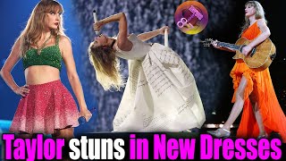 Taylor Swift WOWS crowd in all new Dresses on her iconic Eras Tour Paris