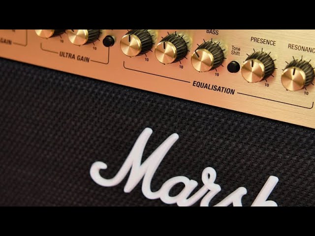 Testing Marshall Dsl 40c with a Fender Stratocaster and Fender