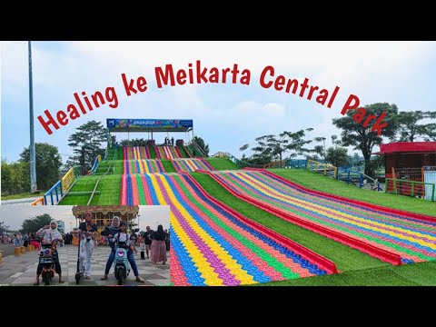 Lebaran ke 2 ke Meikarta Central Park - YouTube