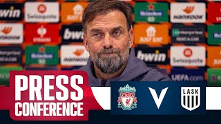 Jurgen Klopp on Alisson & Jota Injuries | Liverpool v LASK | LFC Press Conference